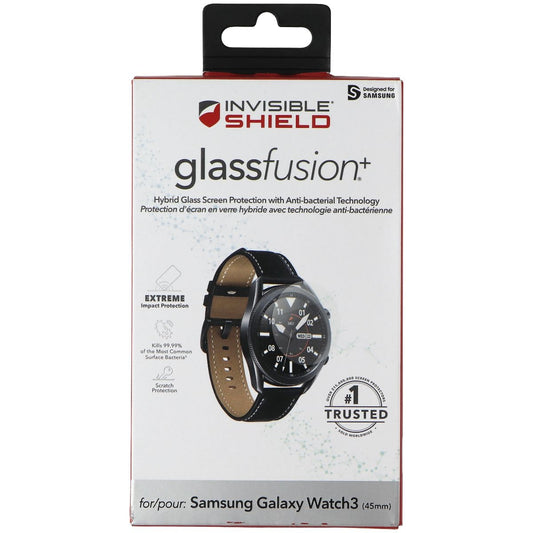 ZAGG InvisibleShield Glassfusion+ Screen for Samsung Galaxy Watch3 (45mm) Smart Watch Accessories - Other Smart Watch Accessories Zagg    - Simple Cell Bulk Wholesale Pricing - USA Seller