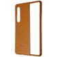 Samsung Leather Protective Cover for Galaxy Z Fold3 5G - Camel (EF-VF926LAEGUS) Cell Phone - Cases, Covers & Skins Samsung - Simple Cell Bulk Wholesale Pricing - USA Seller