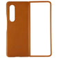 Samsung Leather Protective Cover for Galaxy Z Fold3 5G - Camel (EF-VF926LAEGUS)