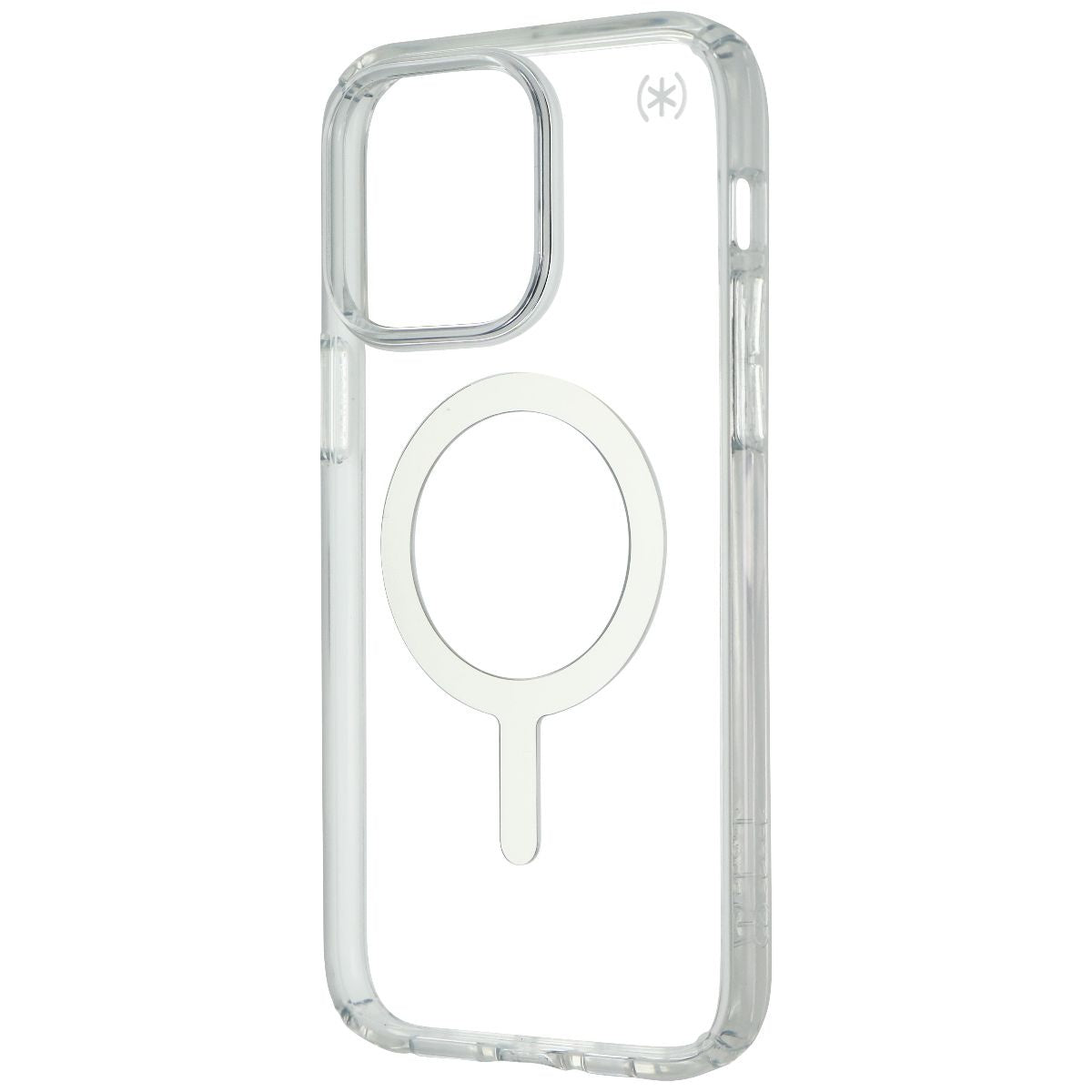 Speck Perfect Clear Case for MagSafe for iPhone 14 Pro Max - Silver/Clear Cell Phone - Cases, Covers & Skins Speck - Simple Cell Bulk Wholesale Pricing - USA Seller