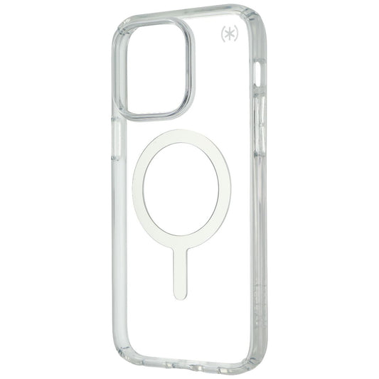 Speck Perfect Clear Case for MagSafe for iPhone 14 Pro Max - Silver/Clear Cell Phone - Cases, Covers & Skins Speck    - Simple Cell Bulk Wholesale Pricing - USA Seller