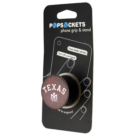 PopSockets: Collapsible Grip & Stand for Phones and Tablets - Texas A&M Cell Phone - Mounts & Holders PopSockets - Simple Cell Bulk Wholesale Pricing - USA Seller
