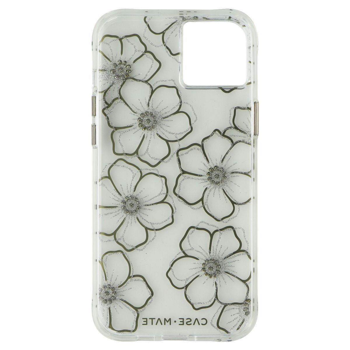 Case-Mate Tough Clear Series Hard Case for iPhone 14 Plus - Floral Gems Cell Phone - Cases, Covers & Skins Case-Mate - Simple Cell Bulk Wholesale Pricing - USA Seller