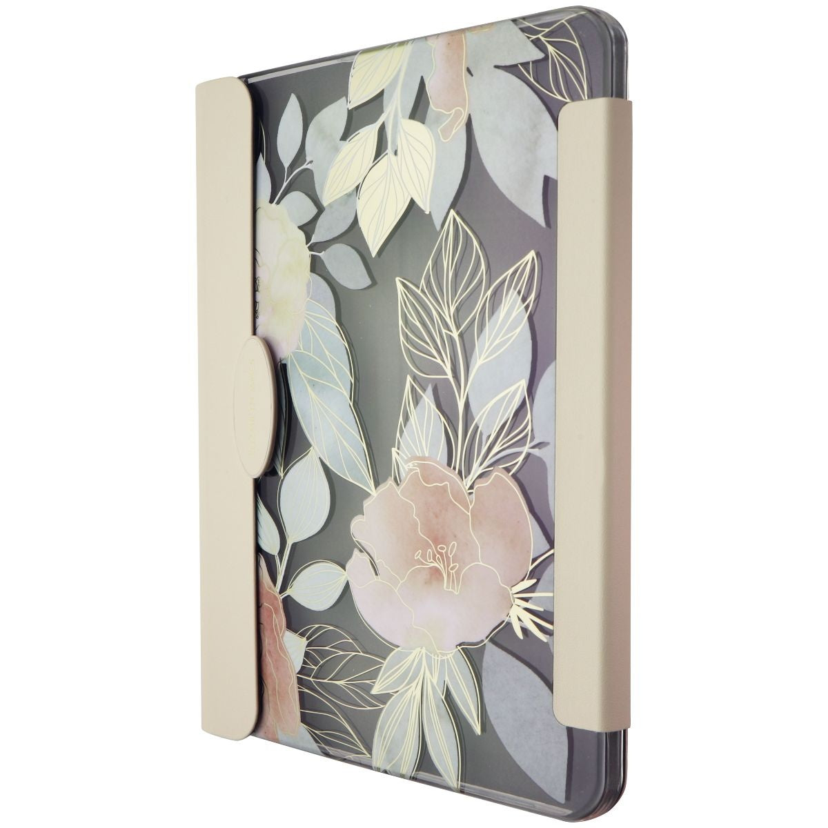 Elizabeth James Stand Folio Case for Apple iPad (10th Gen) - Blooms in Bordeaux iPad/Tablet Accessories - Cases, Covers, Keyboard Folios Elizabeth James - Simple Cell Bulk Wholesale Pricing - USA Seller