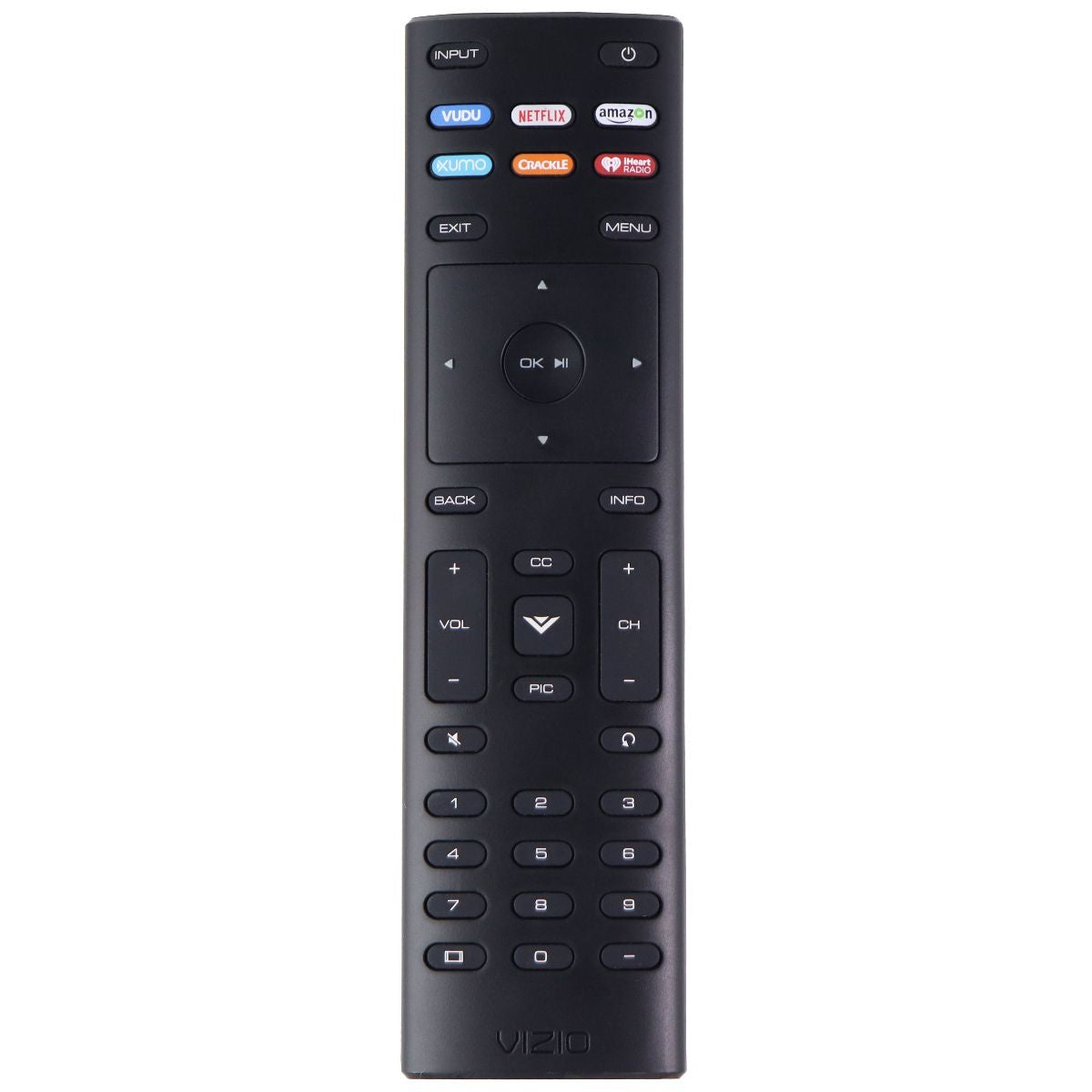 Vizio Remote Control (XRT136) for Select Vizio TVs - Black TV, Video & Audio Accessories - Remote Controls Vizio - Simple Cell Bulk Wholesale Pricing - USA Seller