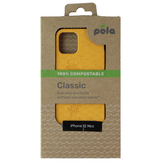 Pela Classic Series Flexible Case for Apple iPhone 12 mini & 11 mini - Yellow Cell Phone - Cases, Covers & Skins Pela    - Simple Cell Bulk Wholesale Pricing - USA Seller