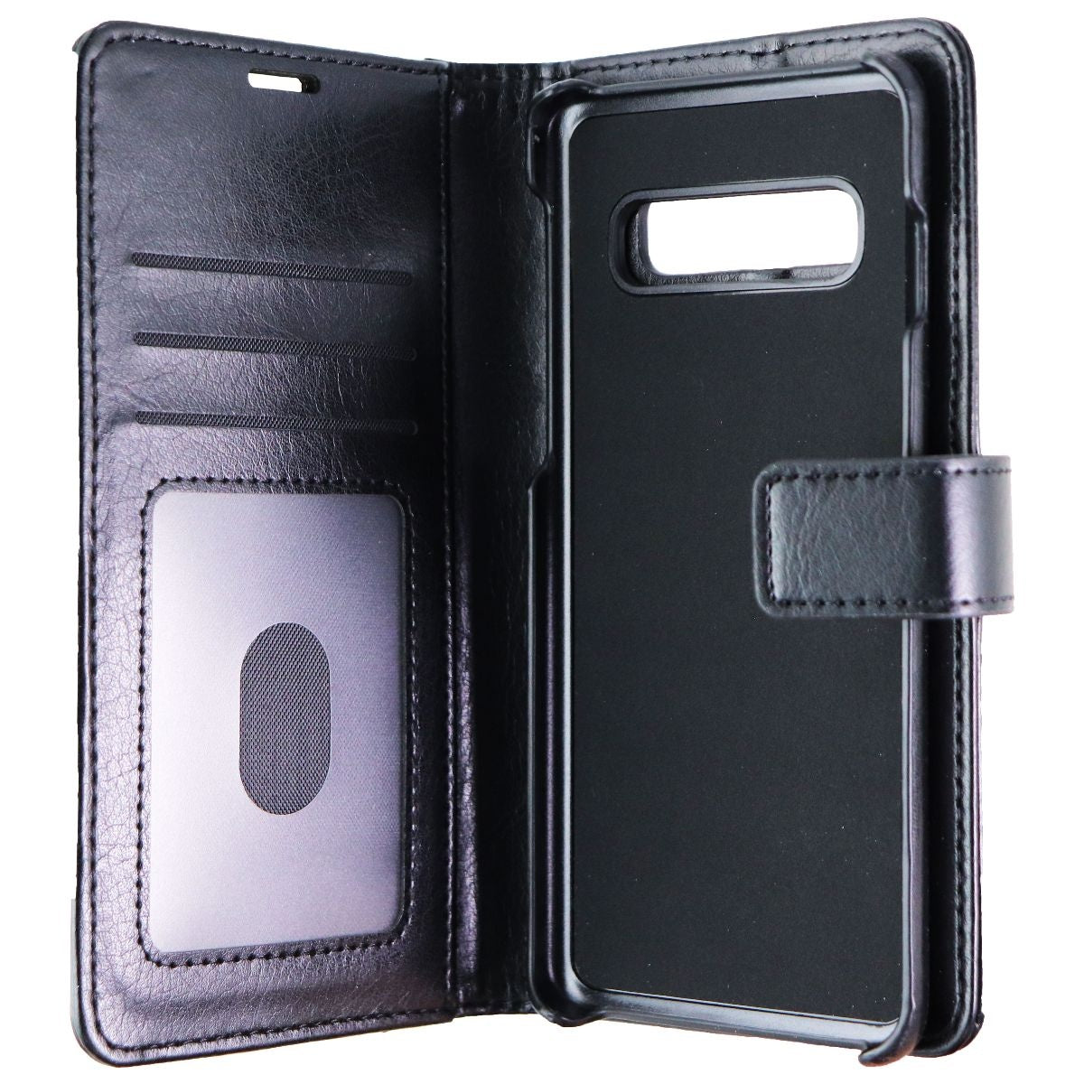 Skech Polo Book Clutch Wallet Cover Detachable Case for Galaxy S10 - Black Cell Phone - Cases, Covers & Skins Skech    - Simple Cell Bulk Wholesale Pricing - USA Seller