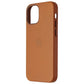 Apple Official Leather Case For Magsafe for Apple iPhone 12 Mini - Saddle Brown Cell Phone - Cases, Covers & Skins Apple - Simple Cell Bulk Wholesale Pricing - USA Seller