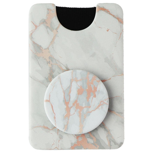 PopSockets PopWallet+ for MagSafe Compatible Devices - Rose Gold Lutz Cell Phone - Mounts & Holders PopSockets - Simple Cell Bulk Wholesale Pricing - USA Seller