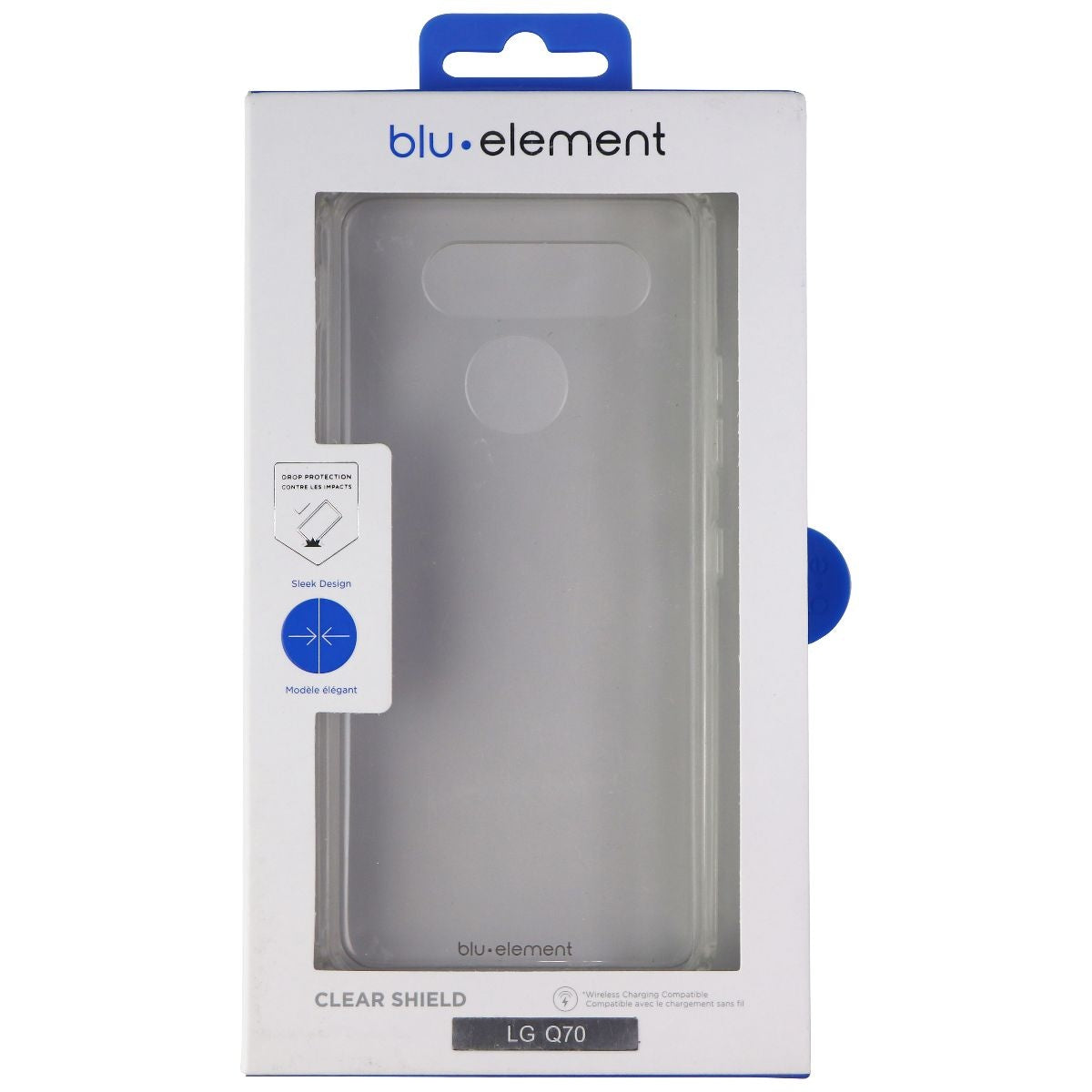 Blu Element Clear Shield Series Hard Case for LG Q70 - Clear Cell Phone - Cases, Covers & Skins Blu Element - Simple Cell Bulk Wholesale Pricing - USA Seller