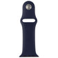 Apple 44mm Sport Band Clasp for Apple Watch 42/44/45mm - Deep Navy Blue/Silver Smart Watch Accessories - Watch Bands Apple - Simple Cell Bulk Wholesale Pricing - USA Seller