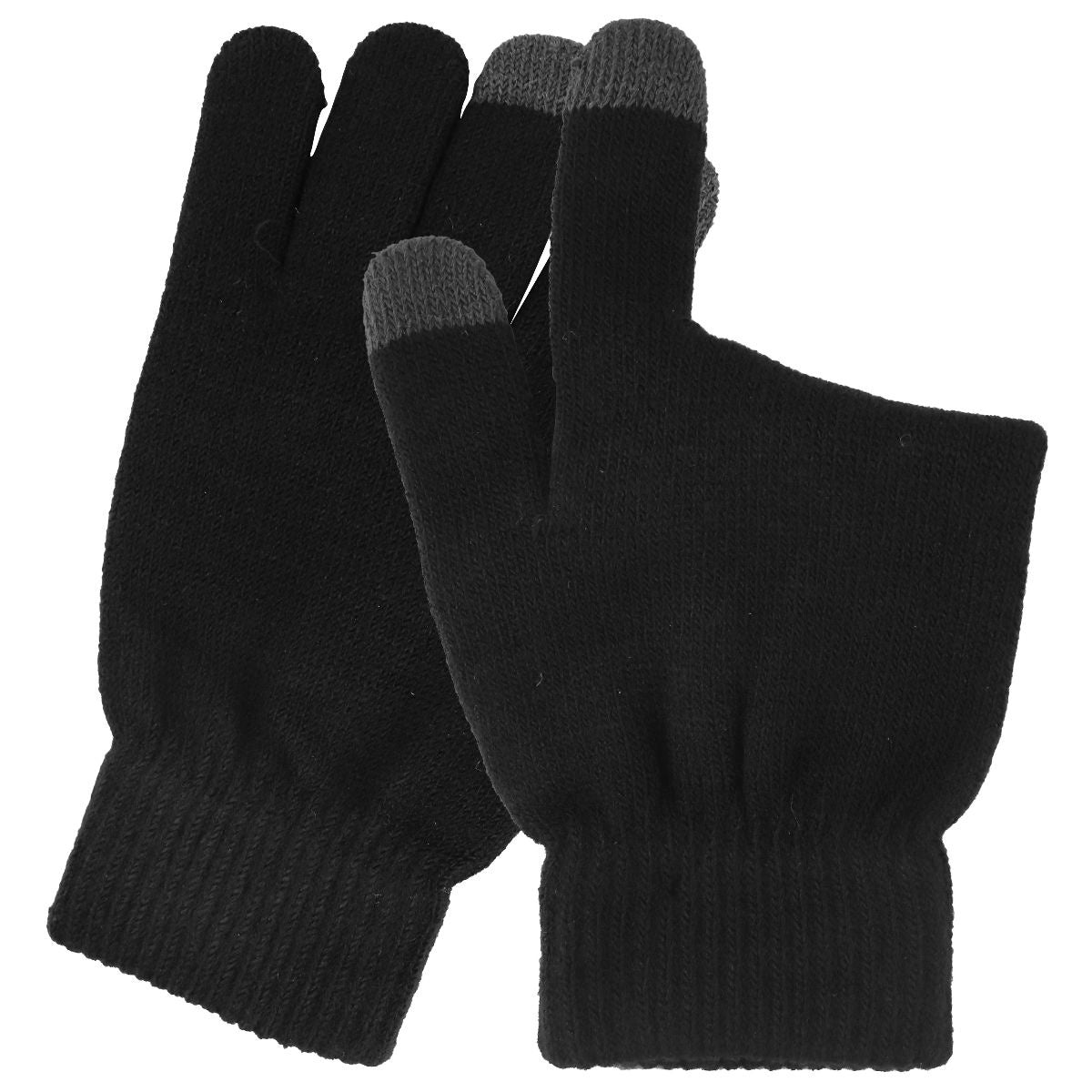 Touchscreen Gloves for Smartphones and Tablets - Medium / Black Other Sporting Goods The Source - Simple Cell Bulk Wholesale Pricing - USA Seller