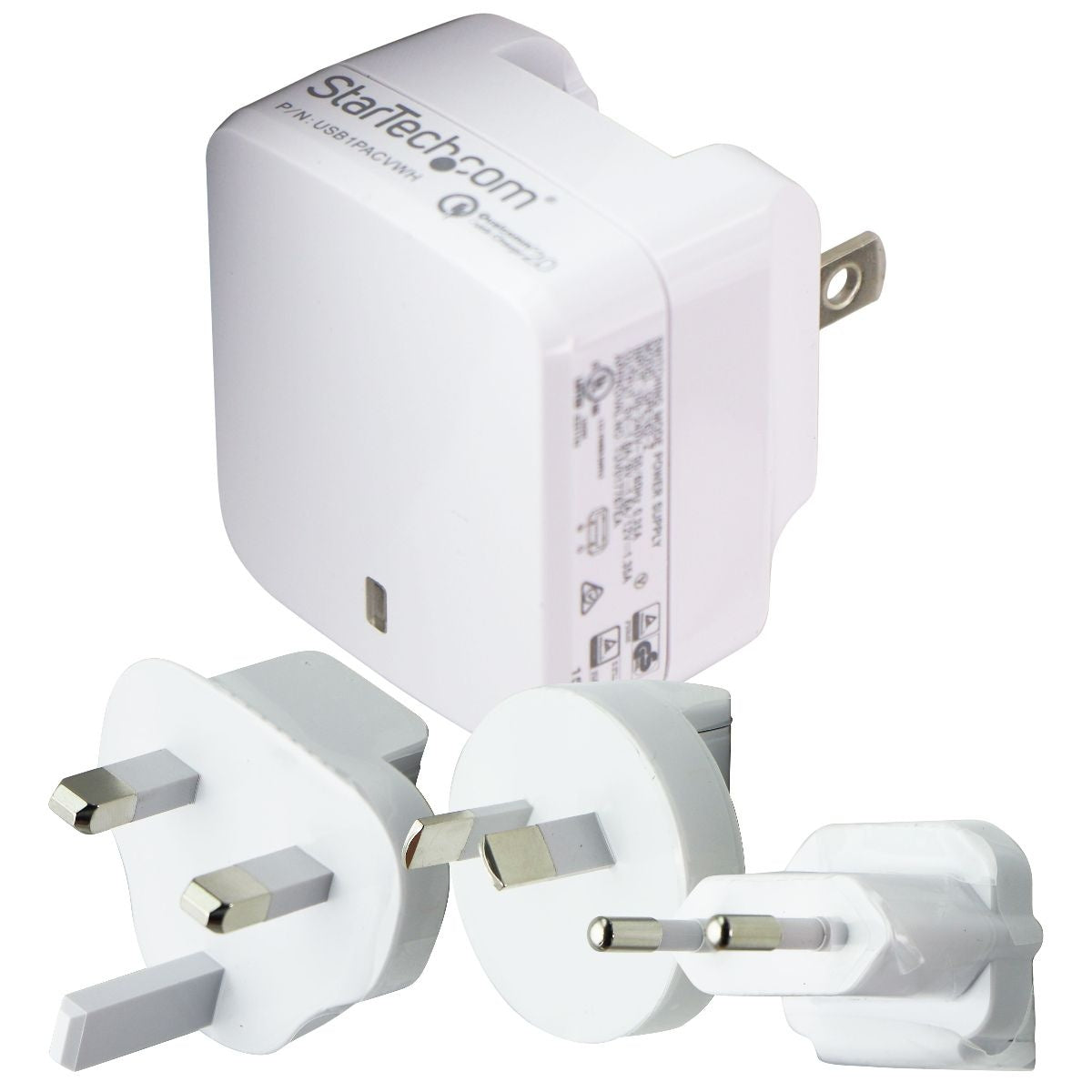 StarTech Quick Charge USB Travel Wall Charger for UK, Europe, & Australia Cell Phone - Chargers & Cradles StarTech - Simple Cell Bulk Wholesale Pricing - USA Seller