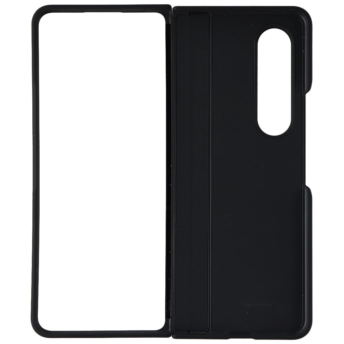 Samsung Official Slim Standing Cover for Galaxy Z Fold4 - Black Cell Phone - Cases, Covers & Skins Samsung    - Simple Cell Bulk Wholesale Pricing - USA Seller