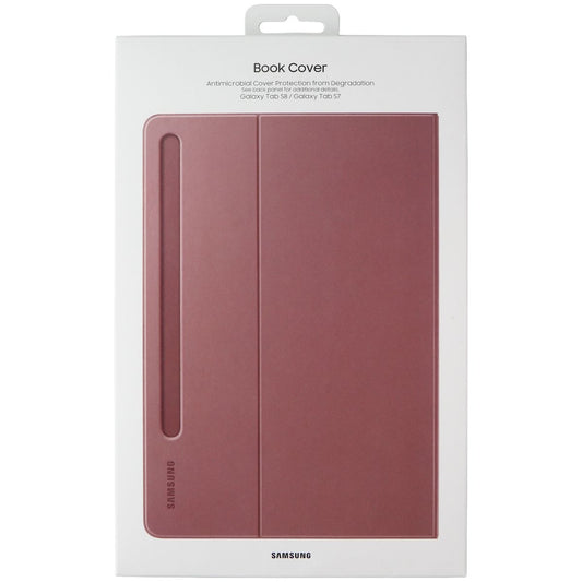 SAMSUNG Protective Book Cover Case for Samsung Galaxy Tab S8 - Pink iPad/Tablet Accessories - Cases, Covers, Keyboard Folios Samsung - Simple Cell Bulk Wholesale Pricing - USA Seller