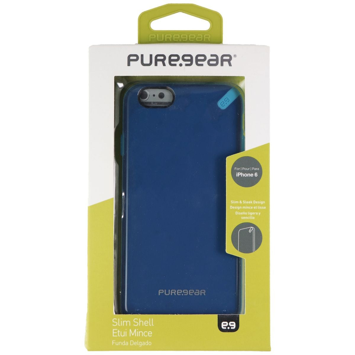 PureGear Slim Shell Series Hard Case for Apple iPhone 6s / 6 - Pacific Blue Cell Phone - Cases, Covers & Skins PureGear - Simple Cell Bulk Wholesale Pricing - USA Seller