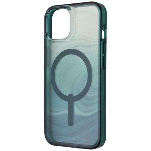 ZAGG Milan Snap Series Case for MagSafe for Apple iPhone 14 - Green Swirl Cell Phone - Cases, Covers & Skins Zagg - Simple Cell Bulk Wholesale Pricing - USA Seller