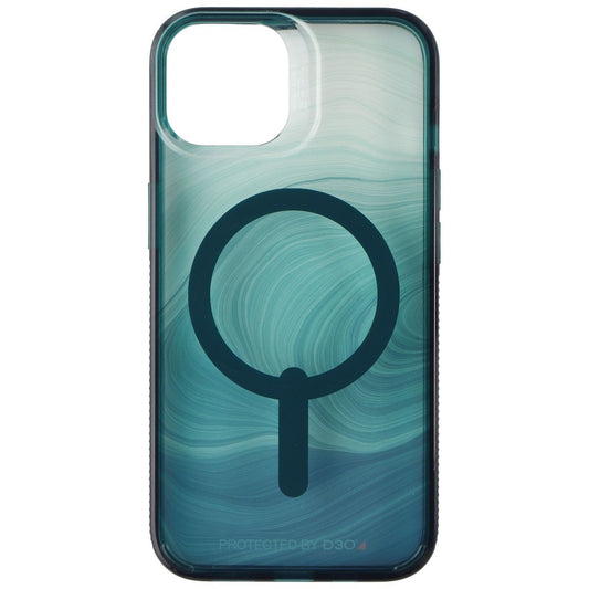 ZAGG Milan Snap Series Case for MagSafe for Apple iPhone 14 - Green Swirl Cell Phone - Cases, Covers & Skins Zagg - Simple Cell Bulk Wholesale Pricing - USA Seller