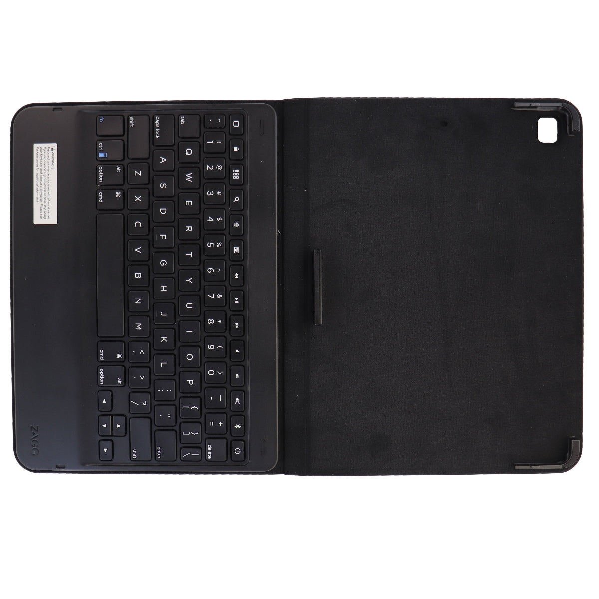 ZAGG Messenger Keyboard Folio Case for iPad Air / Air 2 / iPad Pro 9.7 - Black iPad/Tablet Accessories - Cases, Covers, Keyboard Folios Zagg    - Simple Cell Bulk Wholesale Pricing - USA Seller