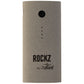 ZipKord Rockz Series 3600mAh Single USB Portable Power Bank - Gray/Black Cell Phone - Chargers & Cradles ZipKord - Simple Cell Bulk Wholesale Pricing - USA Seller