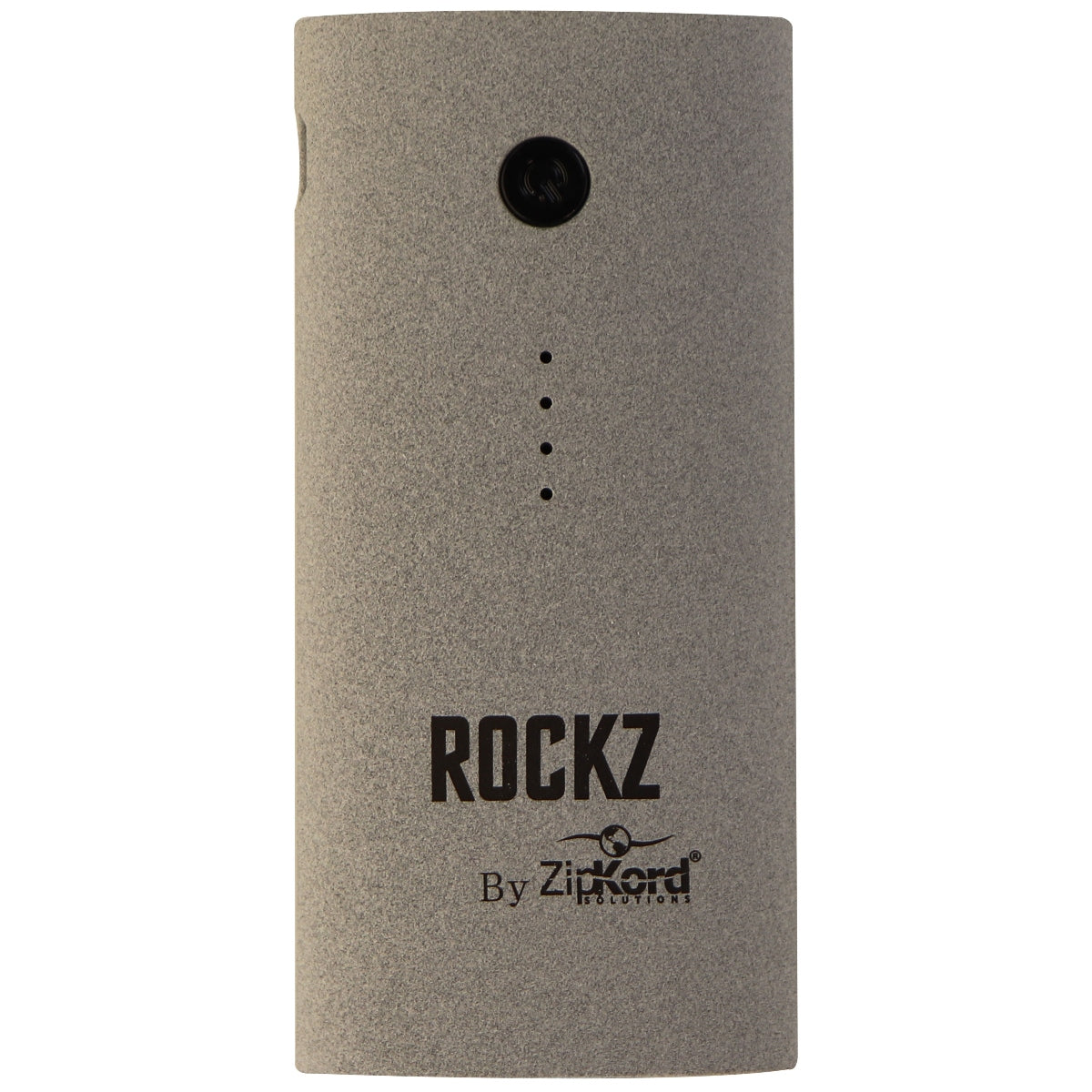 ZipKord Rockz Series 3600mAh Single USB Portable Power Bank - Gray/Black Cell Phone - Chargers & Cradles ZipKord - Simple Cell Bulk Wholesale Pricing - USA Seller