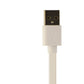 ZipKord (ZKCB8P5W14) 5Ft Charge and Sync Data Cable for iPhones - White