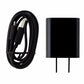 ZTE (STC-A51A-Z) Travel Charger & Cable for Micro USB Devices - Black