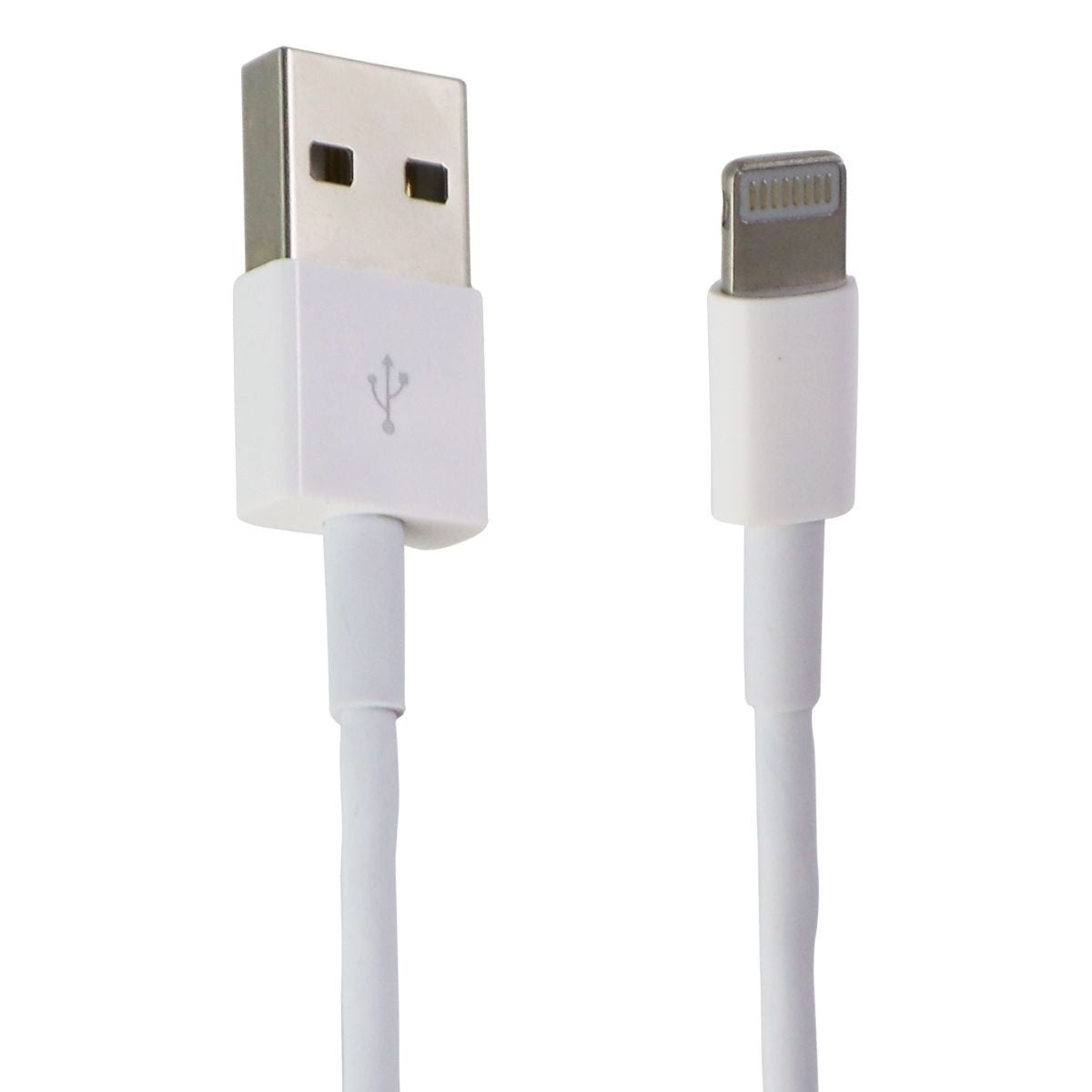 Apple (MD818ZM/A) 3.3Ft USB Cable for iPhones - White Cell Phone - Cables & Adapters Apple    - Simple Cell Bulk Wholesale Pricing - USA Seller