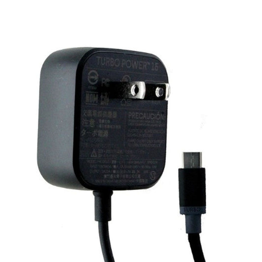 Motorola (SPN5913A) TurboPower 15W 5ft Wall Charger for USB-C Devices - Black Cell Phone - Cables & Adapters Motorola    - Simple Cell Bulk Wholesale Pricing - USA Seller