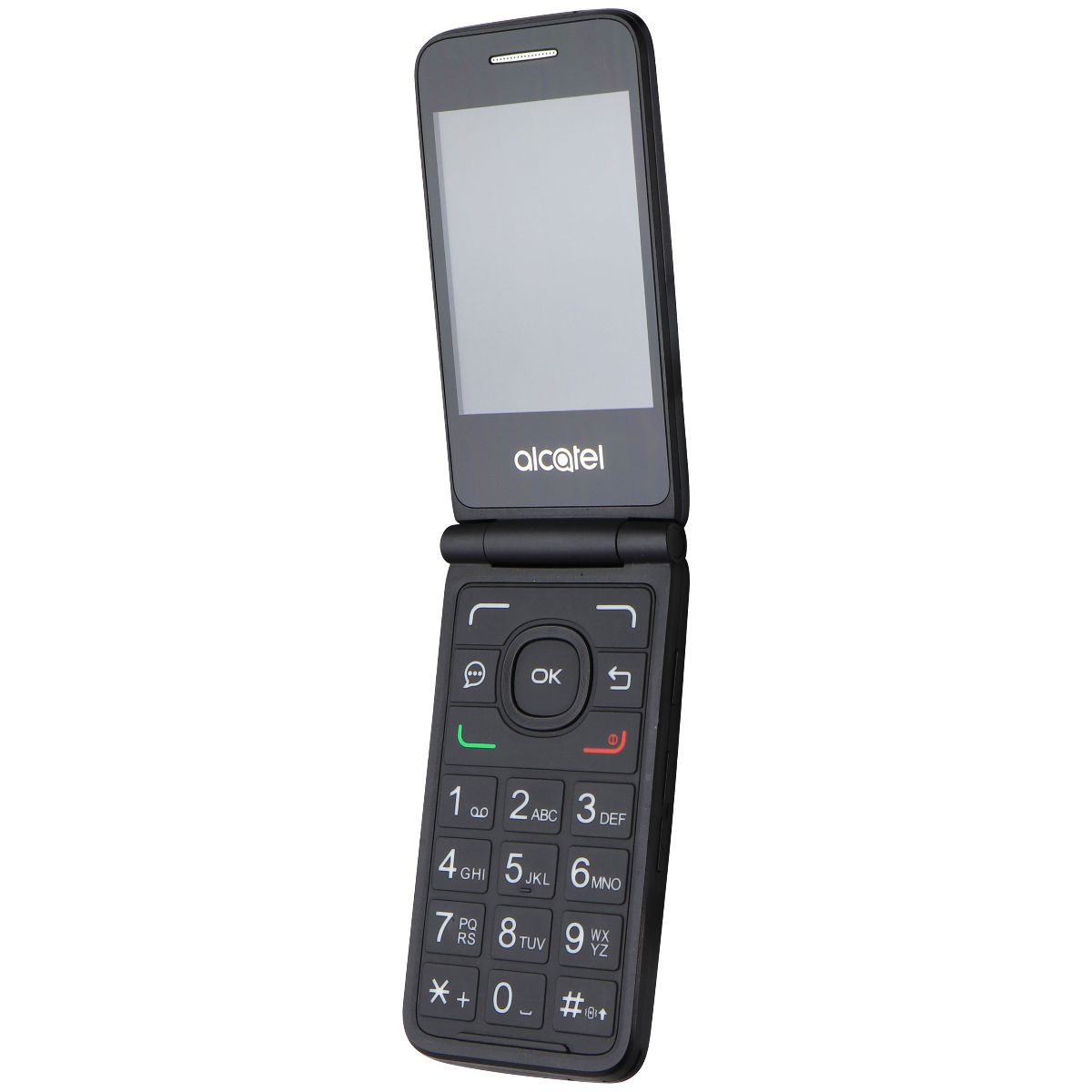 Alcatel MYFLIP (2.8-inch) Flip Phone (A405DL) Tracfone Pre-Paid - 4GB/Gray Cell Phones & Smartphones Alcatel    - Simple Cell Bulk Wholesale Pricing - USA Seller