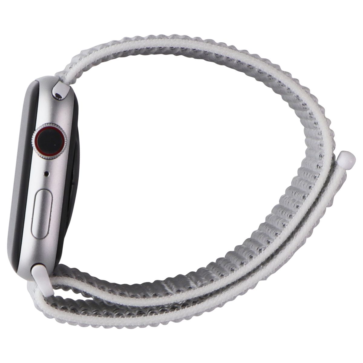 Apple Watch Nike+ Series 4 (A1976) GPS + LTE - 44mm Silver Alum / White Sp Loop Smart Watches Apple    - Simple Cell Bulk Wholesale Pricing - USA Seller