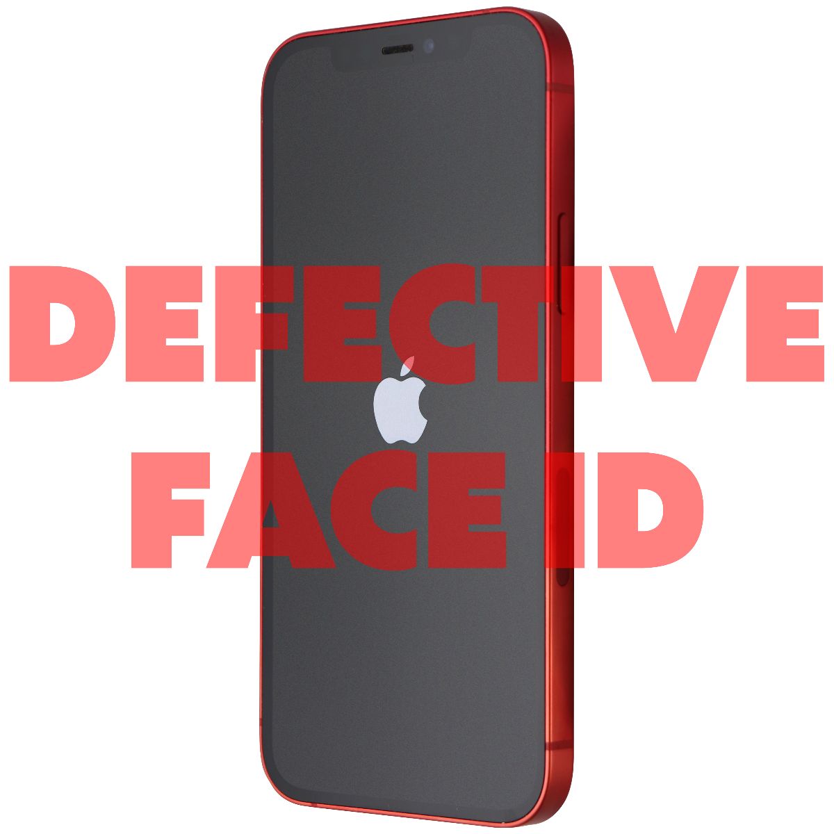 Apple iPhone 12 (6.1-inch) (A2172) Unlocked - 128GB / Red - Bad Face ID* Cell Phones & Smartphones Apple    - Simple Cell Bulk Wholesale Pricing - USA Seller