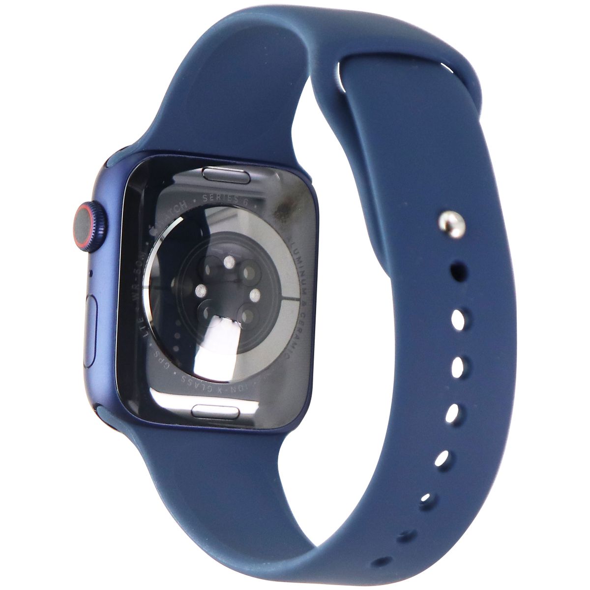 Apple Watch Series 6 (GPS + LTE) A2294 - 44mm Blue AL/Blue SB - Bad Heart Sensor Smart Watches Apple    - Simple Cell Bulk Wholesale Pricing - USA Seller