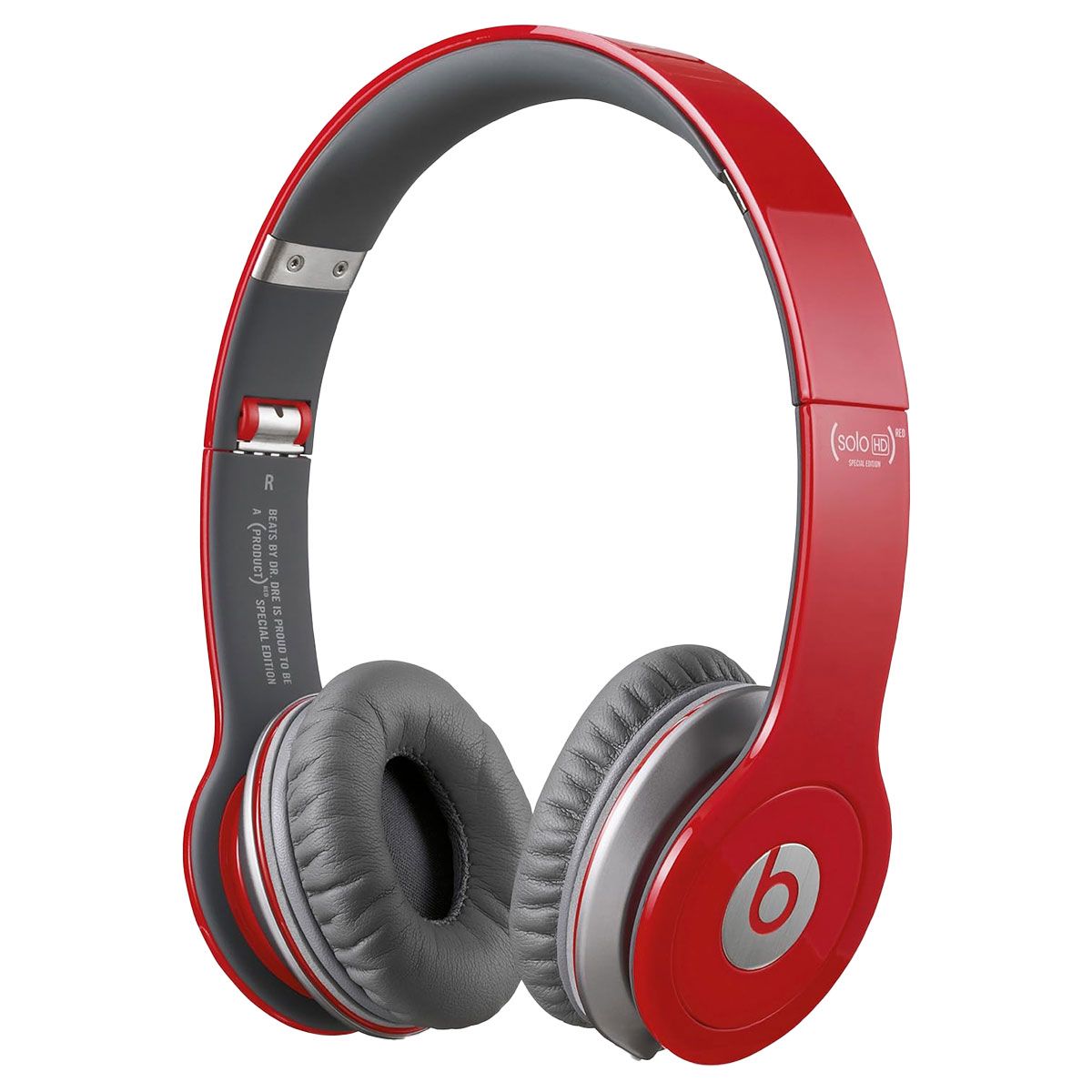 Beats by Dr. Dre Solo HD Special Edition Wired Heaphones Red Portable Audio - Headphones Beats by Dr. Dre    - Simple Cell Bulk Wholesale Pricing - USA Seller