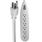 Belkin Grounded 6-Outlet Power Strip - Beige (SP-6253/F9H600-03) Power Management - Surge Protectors, Power Strips Belkin    - Simple Cell Bulk Wholesale Pricing - USA Seller