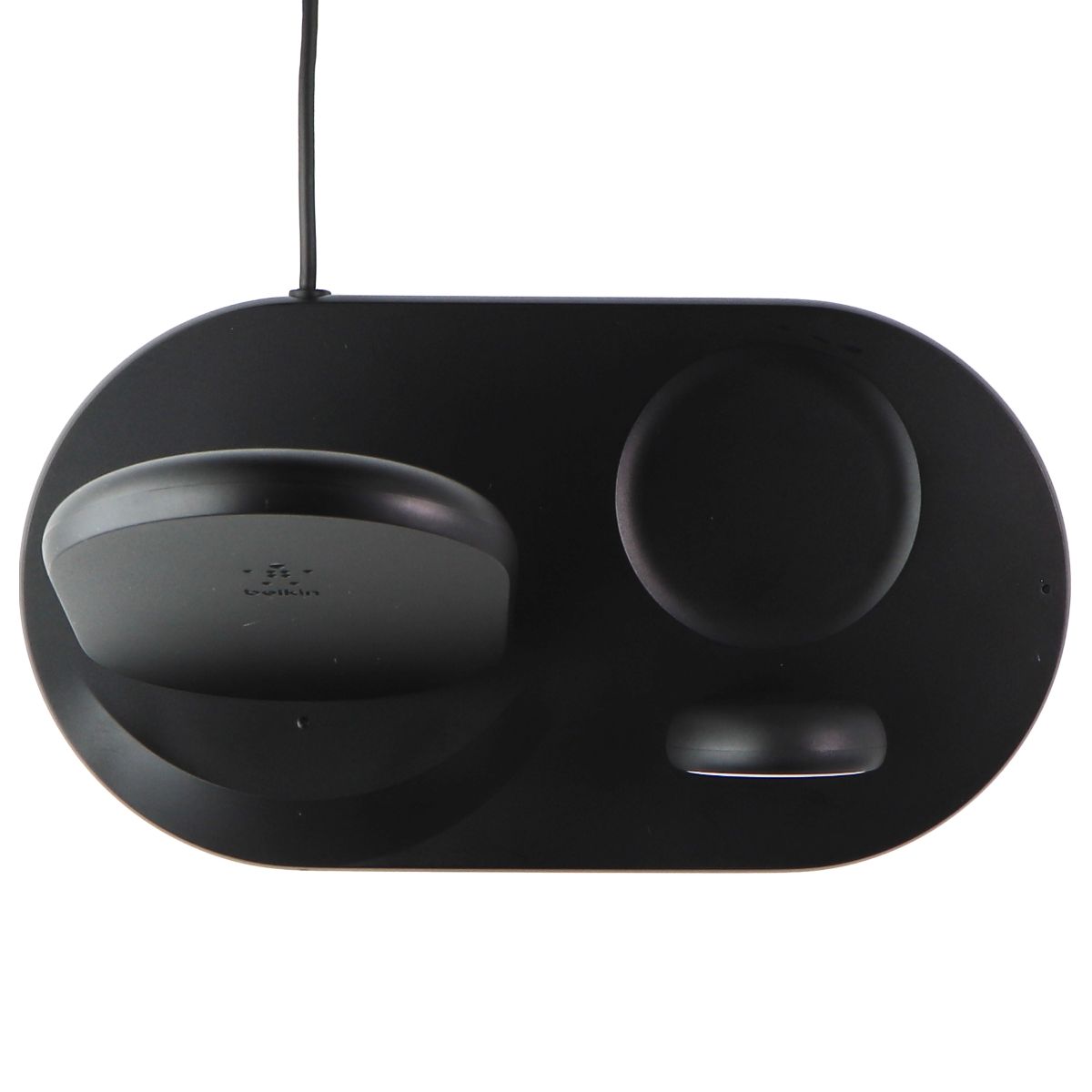 Belkin BoostCharge 3-in-1 Wireless Charging Charger 7.5W - Black (WIZ001) Cell Phone - Chargers & Cradles Belkin    - Simple Cell Bulk Wholesale Pricing - USA Seller