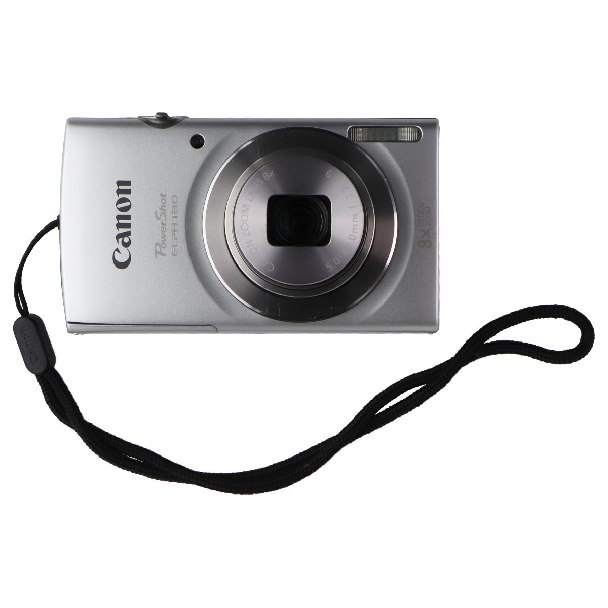 Canon PowerShot ELPH 180 20MP 8x Optical Zoom HD Video Digital Camera - Silver Digital Camera - Digital & DSLR Cameras Canon    - Simple Cell Bulk Wholesale Pricing - USA Seller