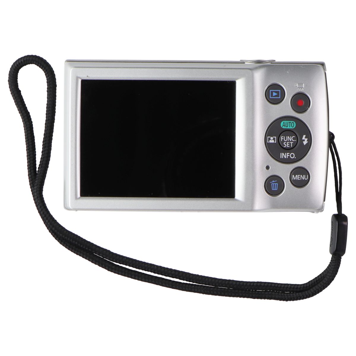 Canon PowerShot ELPH 180 20MP 8x Optical Zoom HD Video Digital Camera - Silver Digital Camera - Digital & DSLR Cameras Canon    - Simple Cell Bulk Wholesale Pricing - USA Seller