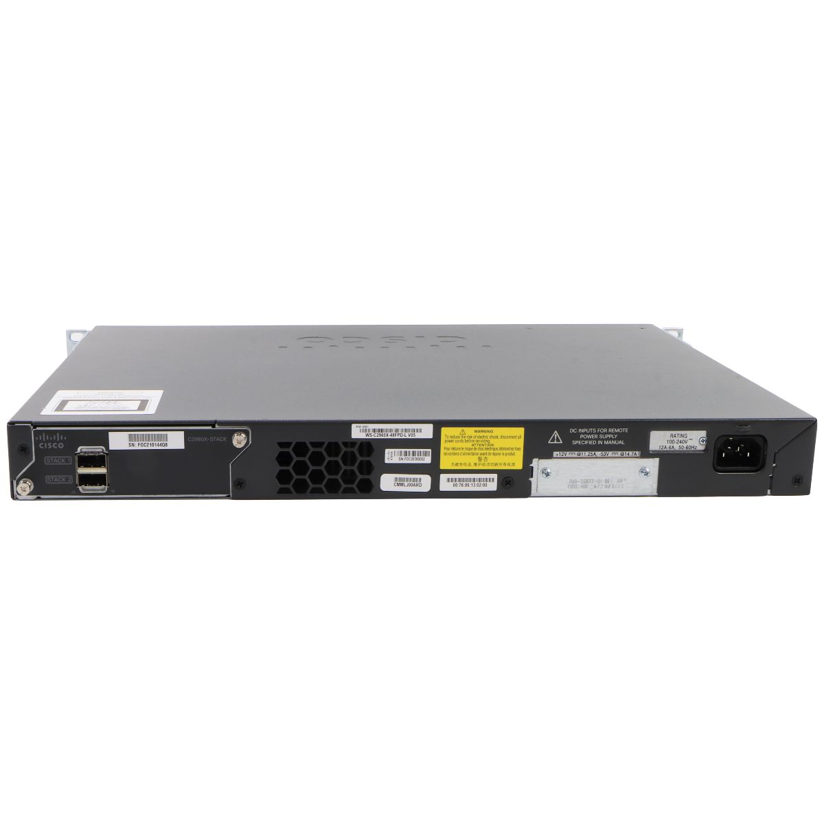 Cisco Catalyst (WS-C2960X-48FPD-L) 48-Port Ethernet Switch Networking - Network Switches Cisco    - Simple Cell Bulk Wholesale Pricing - USA Seller