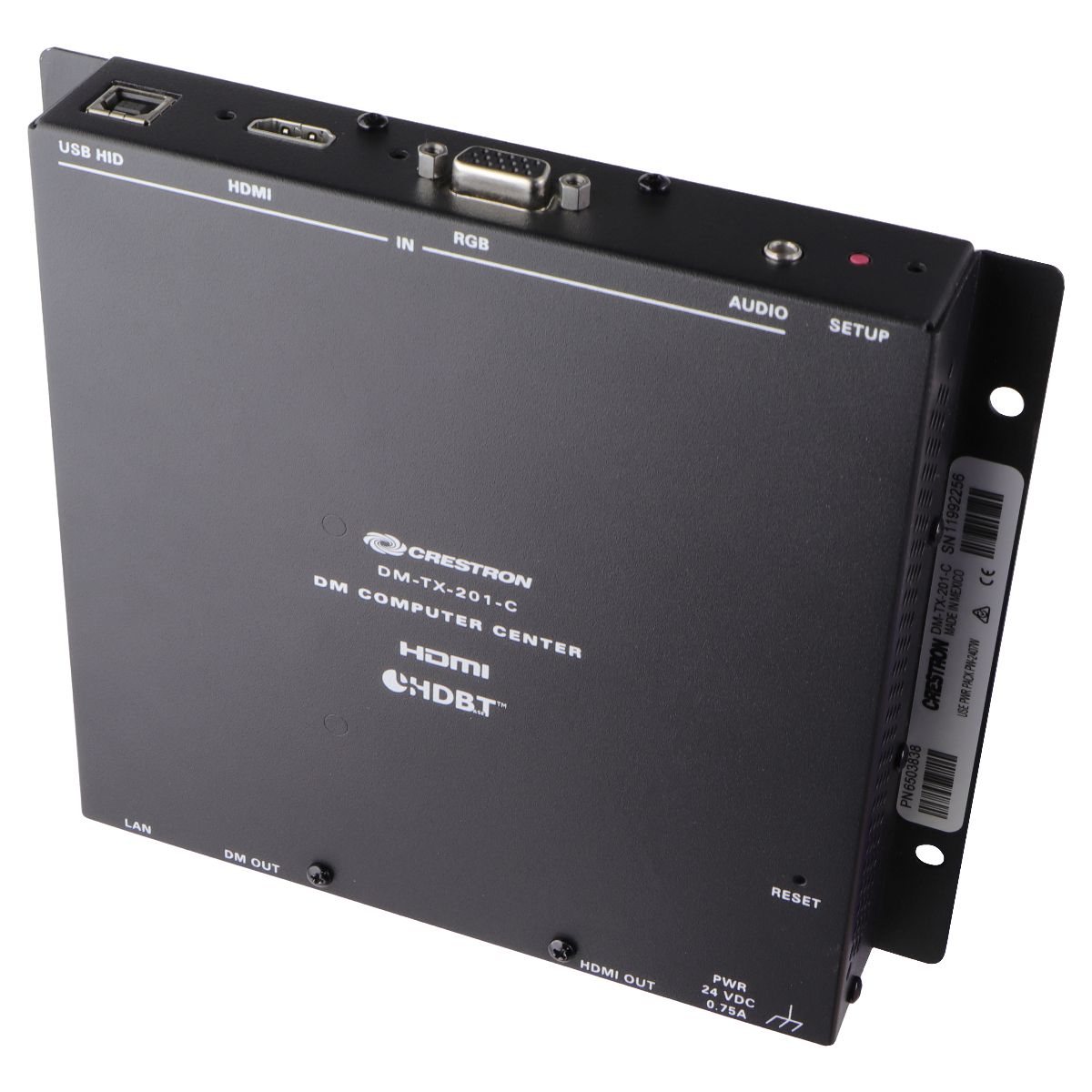Crestron (DM-TX-201-C) DigitalMedia 8G+ Transmitter 201 with Power Adapter TV, Video & Audio Accessories - Audio/Video Transmitters Crestron    - Simple Cell Bulk Wholesale Pricing - USA Seller
