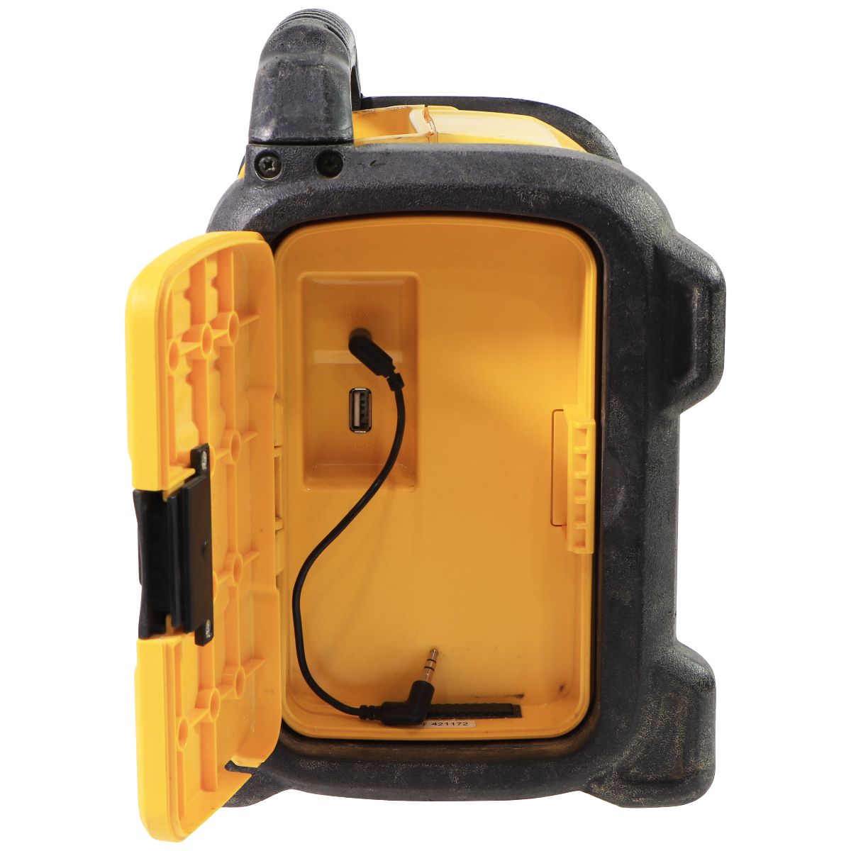 DEWALT 20V MAX Compact Corded / Cordless Worksite Radio - Yellow (DCR018) Cell Phone - Audio Docks & Speakers Dewalt    - Simple Cell Bulk Wholesale Pricing - USA Seller