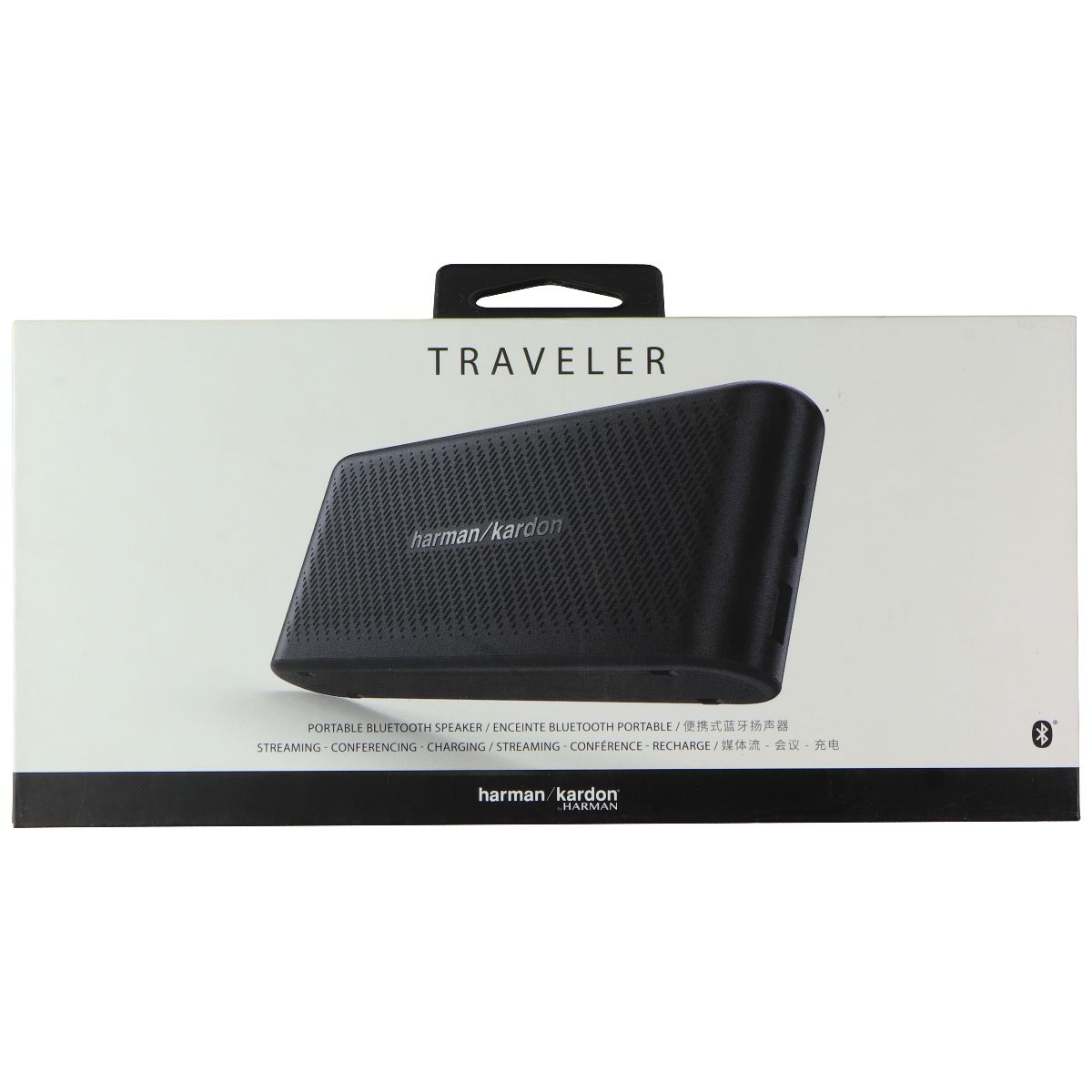 Harman Kardon TRAVELER - All-in-one Travel Speaker - Black (HKTRAVELERBLK) Cell Phone - Audio Docks & Speakers Harman Kardon    - Simple Cell Bulk Wholesale Pricing - USA Seller