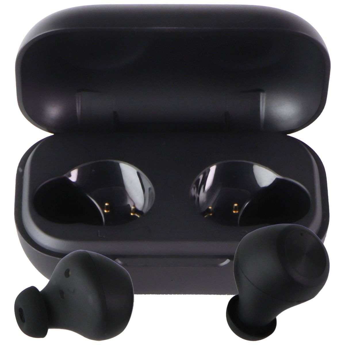 InMotion Wireless Bluetooth 5.0 Earphones with Charge Case - Black Portable Audio - Headphones InMotion    - Simple Cell Bulk Wholesale Pricing - USA Seller