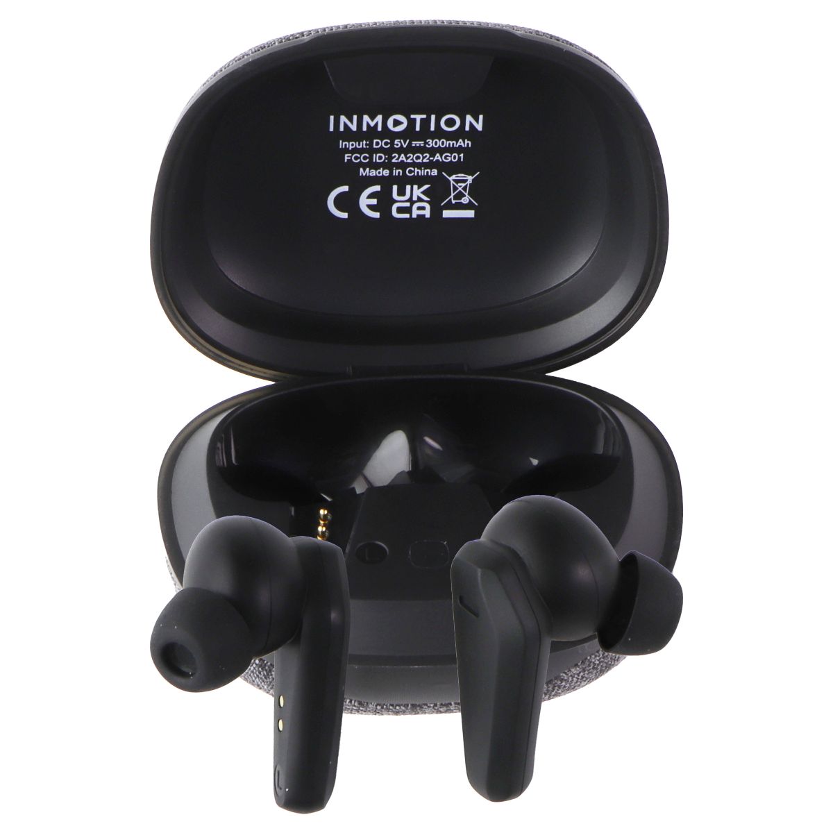 InMotion Wireless Bluetooth ANC In-Ear Headphones with Charge Case - Black Portable Audio - Headphones InMotion    - Simple Cell Bulk Wholesale Pricing - USA Seller