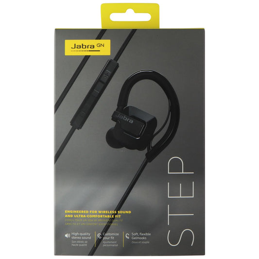 Jabra STEP Wireless - Sport  Ear-Hook Headphones - Black (OTE23) Portable Audio - Headphones Jabra    - Simple Cell Bulk Wholesale Pricing - USA Seller