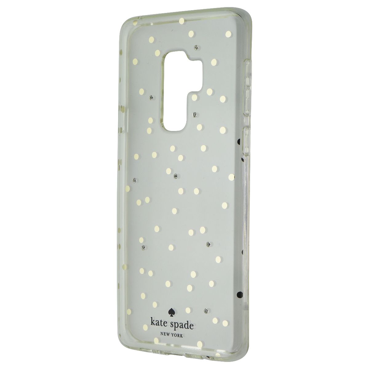 Kate Spade New York (KSSA-042-SDGLD) Hardshell Case for Galaxy S9+ Plus - Clear Cell Phone - Cases, Covers & Skins Kate Spade New York    - Simple Cell Bulk Wholesale Pricing - USA Seller