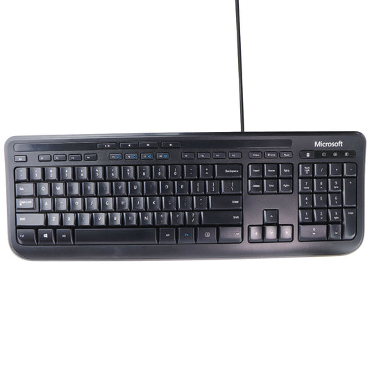 Microsoft Wired USB Keyboard 600 for Windows & More - Black Keyboards/Mice - Keyboards & Keypads Microsoft    - Simple Cell Bulk Wholesale Pricing - USA Seller