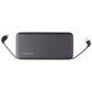 MyCharge Power+Cables Portable Power Bank (PC10G2-A) - 10,000 mAh / Black Cell Phone - Chargers & Cradles myCharge    - Simple Cell Bulk Wholesale Pricing - USA Seller