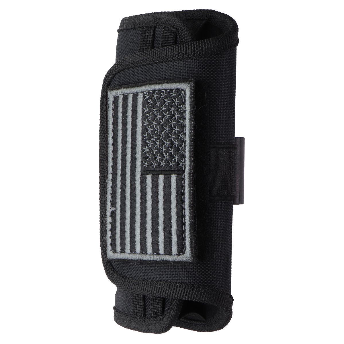 Nite Ize Clip Case Horizontal Universal Phone Holster XL USA Patch Cell Phone - Mounts & Holders Nite Ize    - Simple Cell Bulk Wholesale Pricing - USA Seller