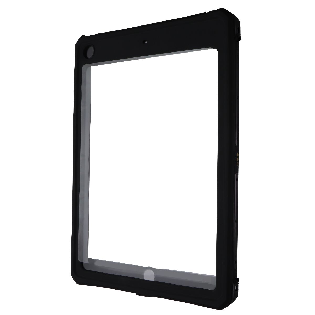 Onn Tablet Waterproof case 10.2" Screen for iPad (7th/8th/9th Gen) - Black/Clear iPad/Tablet Accessories - Cases, Covers, Keyboard Folios ONN    - Simple Cell Bulk Wholesale Pricing - USA Seller